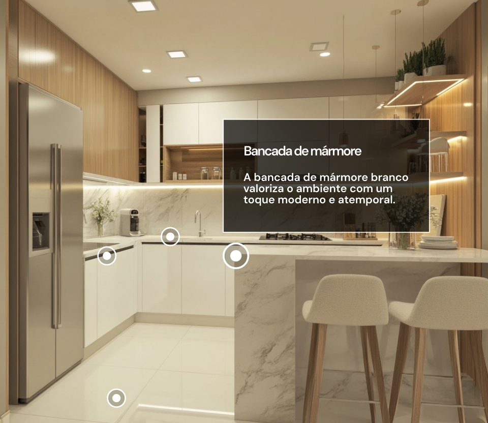 Tour Virtual - Explore cada detalhe como se estivesse lá